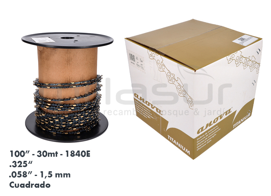  ANOVA TITANIUM CHAIN ROLL .325