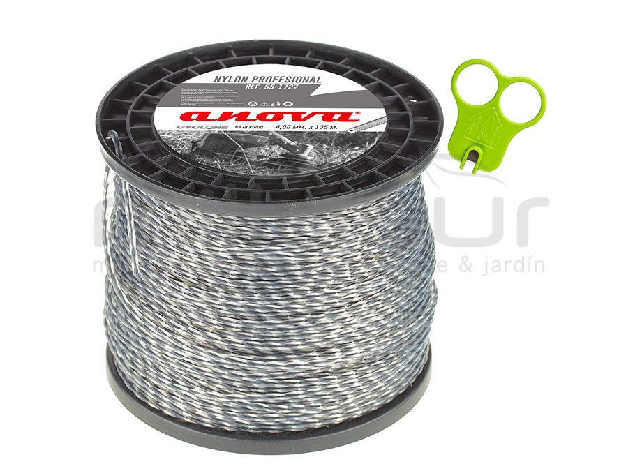 NYLON ANOVA CYCLONE BAJO RUIDO BOBINA 5,0mm x 80