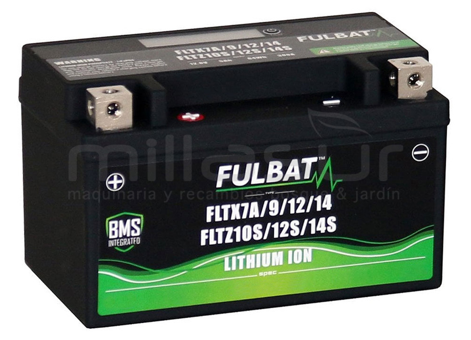 MOTORRAD-BATTERIE FLTZ10S 12V LI-ION 51.2Wh - 280A (150 x 87 x 93) -DER.