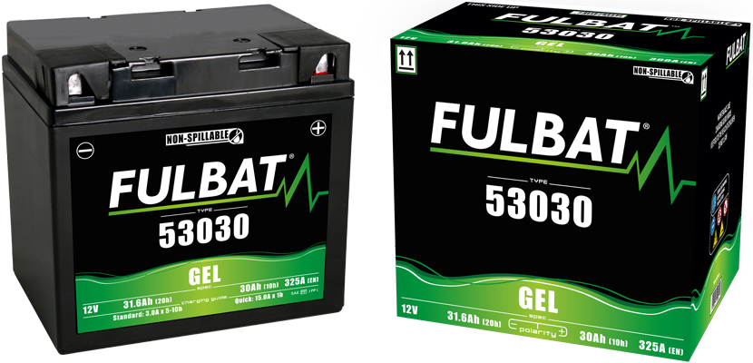 BATTERIE 12V F60-N30-LA ACIDE 30 Ah (186 x 130 x 171) +DROIT