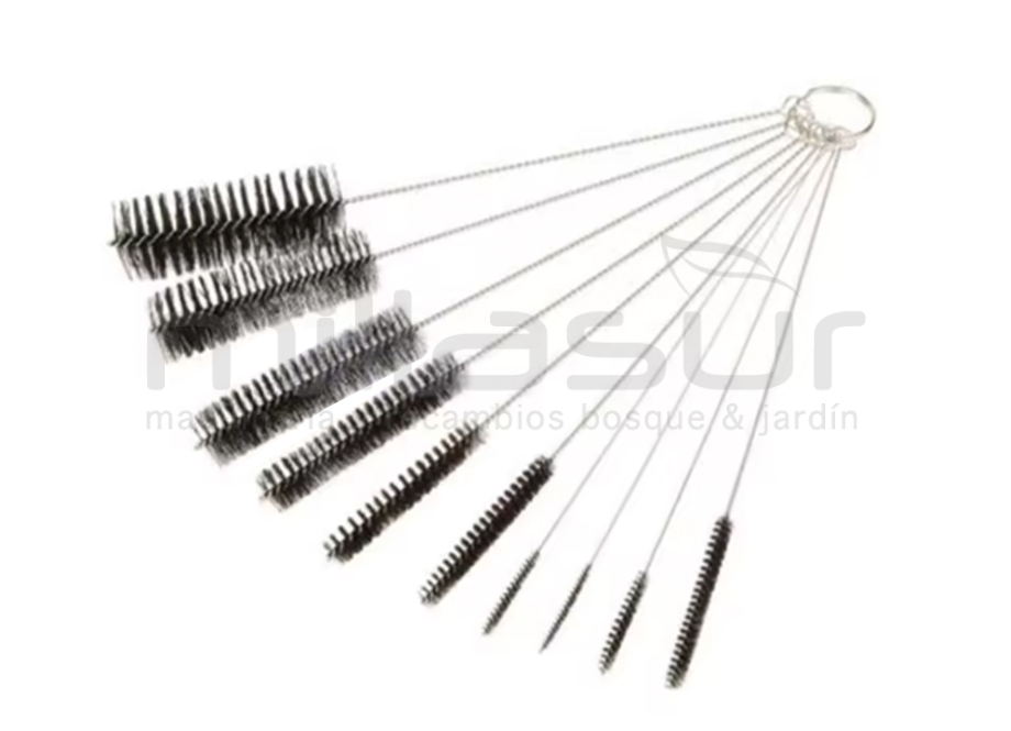 KIT CEPILLOS LIMPIA CARBURADORES