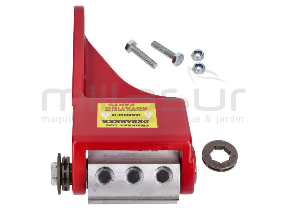 MÁQUINA DE DESCASCAMENTO DE TRONCOS DE MOTOSSERRA