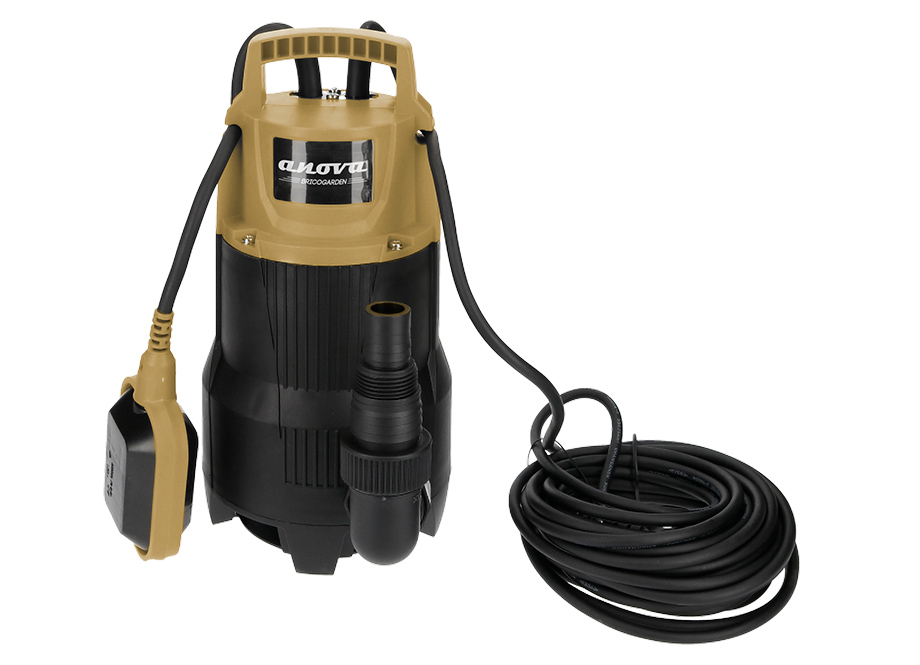 ELEKTRISCHE TAUCHPUMPE FÜR SCHMUTZWASSER 750W IN FASER NERGA - BRICOGARDEN