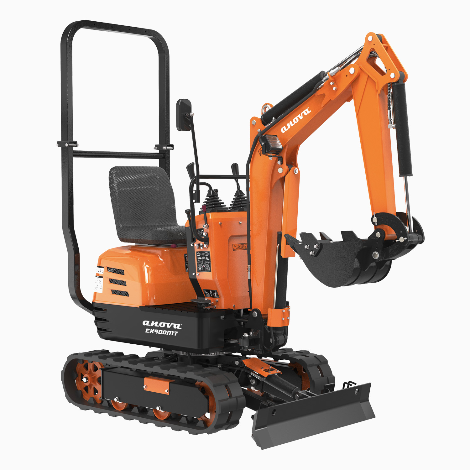 MINI EXCAVADORA ANOVA 870KG 306CC ORUGAS