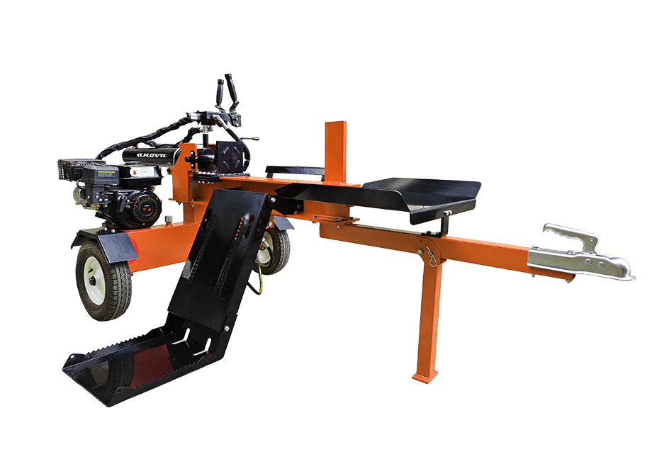 ROMPEDORA DE LEÑA HORIZONTAL 7HP CON BRAZO ELEVADOR - 22TON