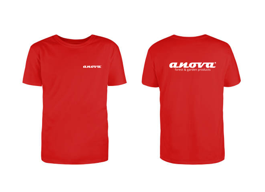 CAMISETA ROJA  ANOVA - TALLA XXL