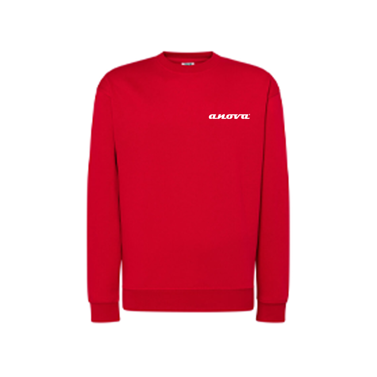SUDADERA ROJA ANOVA TALLA S