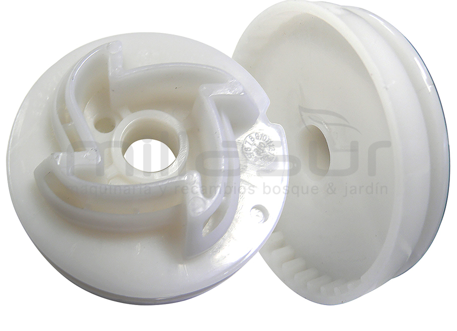POULIE DE DÉMARRAGE Ø64,5 ADAPTABLE À HUSQVARNA 340, 345, 346, ...