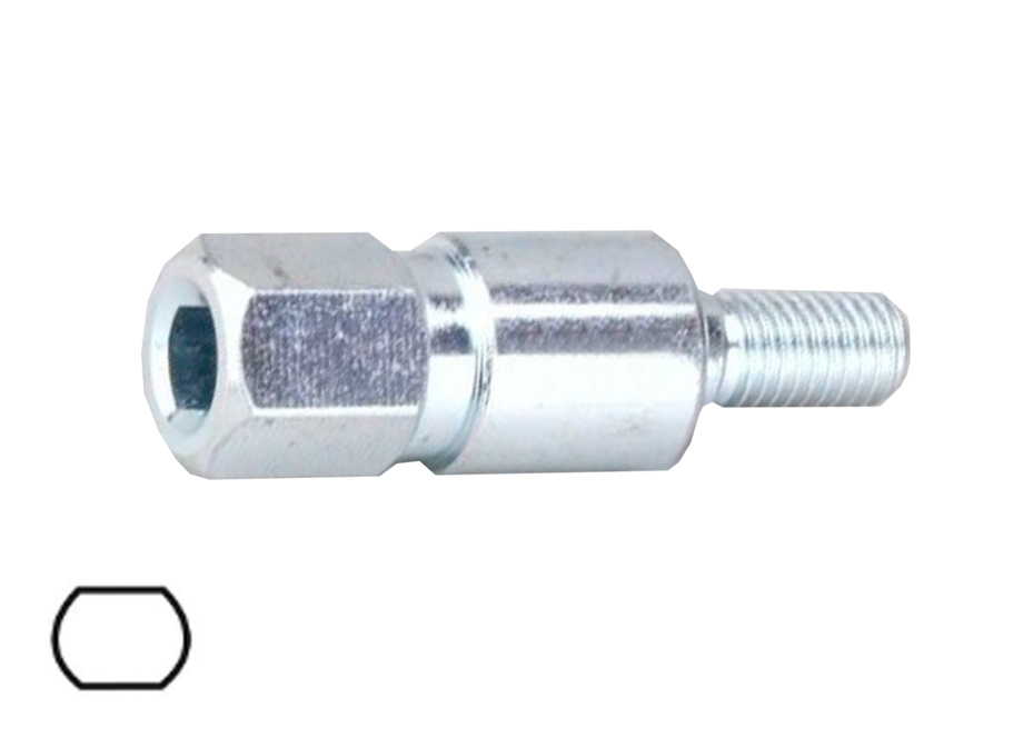 ADAPTER OVAL ELBOW ADAPTOR STIHL 6X7