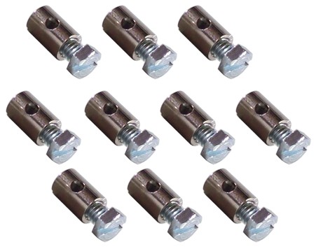 PACK 10 UDS - PRISIONERO CABLE (Ø8XL9X2.5 mm)