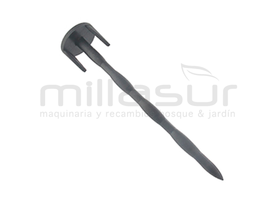 BOLSA 200 PIQUETAS CABLE DOBLE GANCHO PERIMETRO ROBOT CORTAC.