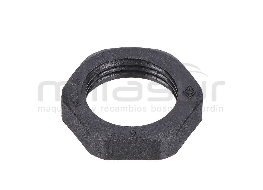 TUERCA PASAMUROS PLASTICO AGRIA
