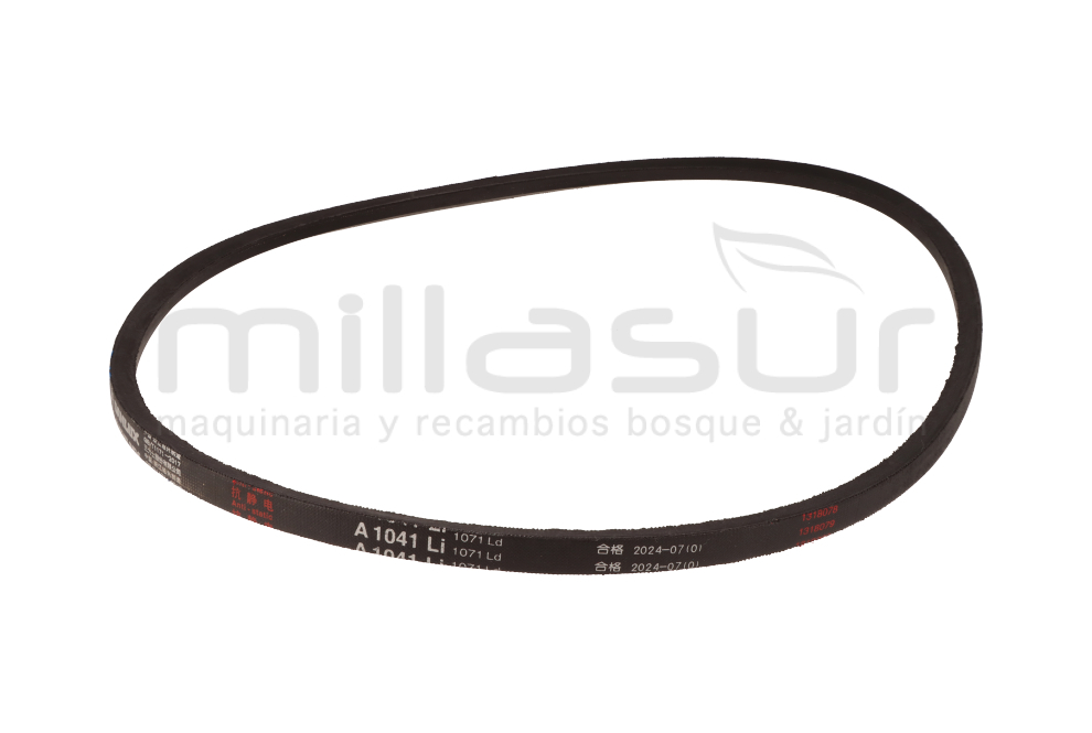 CEINTURE AVEC EMBRAYAGE  A42 BIO70D
