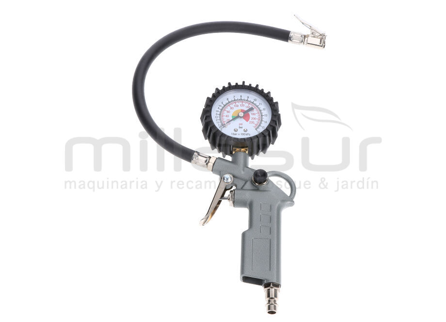 REIFENFÜLLER MIT DRUCKMESSER UND KOMPRESSOR 