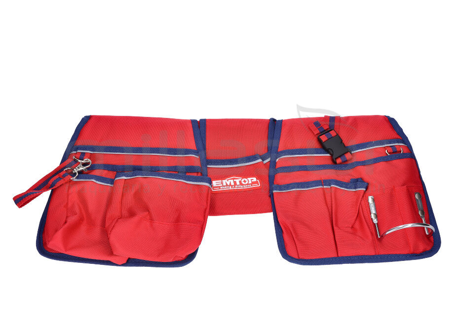 CINTO DE FERRAMENTAS COM 14 BOLSOS SUPERIORES