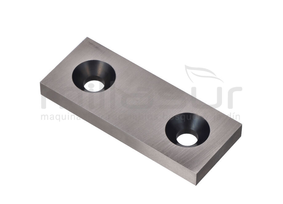 2 GEBOHRTE SEITENAMBOSSE