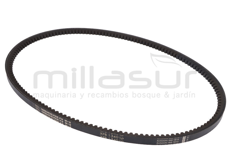 COURROIE DE DISTRIBUTION XPB1340 BROYEUR BIOLOGIQUE FORST ST6 PT HYD DRIVE