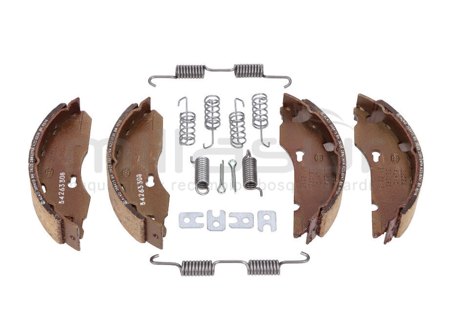 KIT COMPLETO DE ZAPATAS DE FRENO ST6P (ALKO)