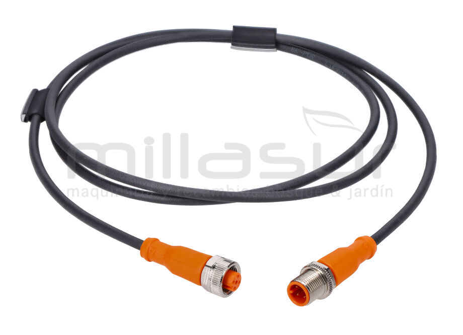 CABLEADO SENSORES  1,5 m - MACHO M12 x HEMBRA M12