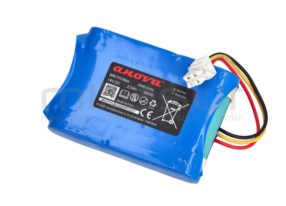 BATERIA 20V 2AH RC300 (30)