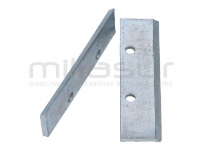 JUEGO CUCHILLAS BROCA 250MM AH52